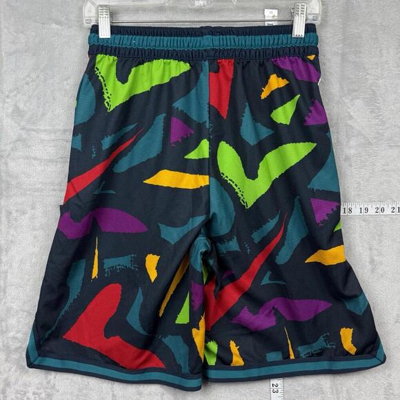 Nike Peace Love Basketball DNA Dri-Fit Elite Basketball Shorts Sz Small Graffiti - Picture 2 of 11